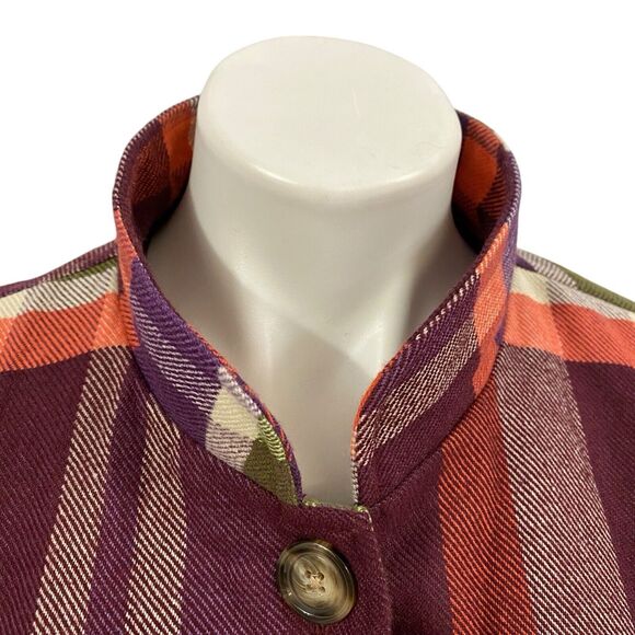 Blair Blazer Womens PM Plaid Jacket Cabin Check Career Professional Work Office - Picture 11 of 16